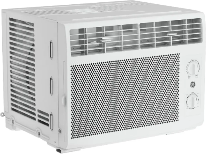 Window Air Conditioner Unit, 5,000 BTU for Small Rooms up to 150 sq ft - with Manual Adjustable Fan and Cooling Settings, Perfect for Small Bedroom or Living Room, Easy Install Kit Included, White New 5,000 BTU Mechanical Controls White