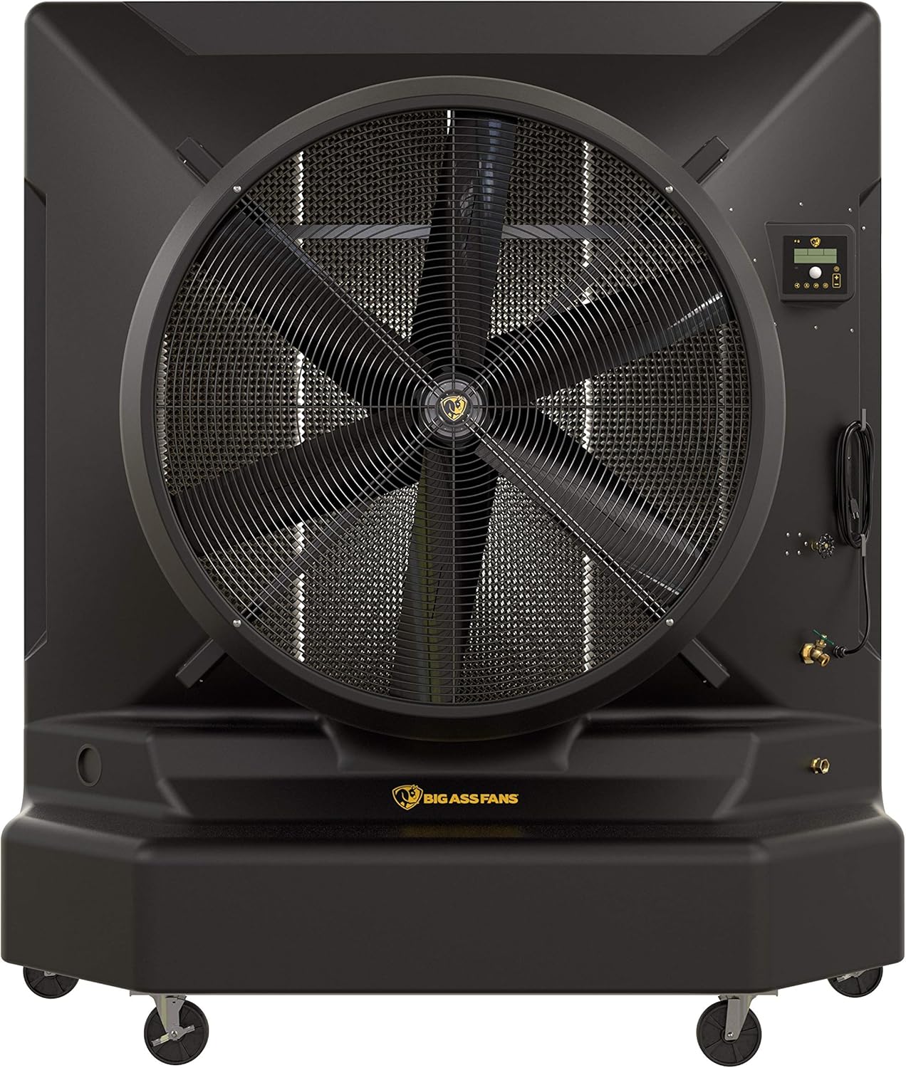 Cool-Space 500 Portable Evaporative Swamp Cooler, 50-inch Diameter Fan, Indoor or Outdoor Use, Continuous or Fillable (64 Gallon Capacity), Variable Speed