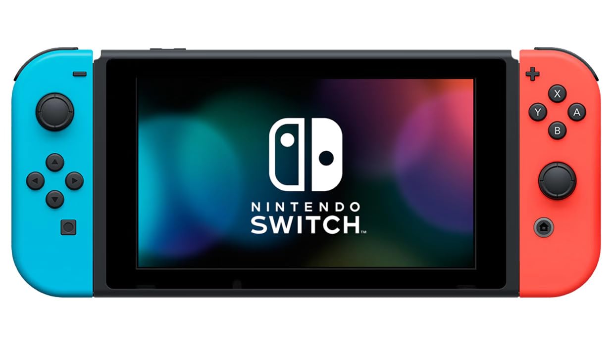Nintendo Switch™ with Neon Blue and Neon Red Joy‑Con™ (Renewed)