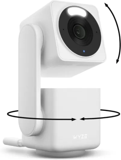 Cam Pan v4, 4K Smart Security Camera, AI Indoor/Outdoor Cameras for Home Security, Baby & Pet, Color Night Vision, 360° Pan/Tilt/8 x Digital Zoom, 2.4G & 5G, Works with Alexa & Google Assistant Pan v4 4K Smart Security Camera