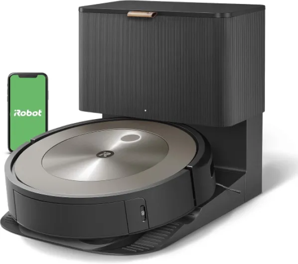 Roomba j9+ Self-Emptying Robot Vacuum – Powerful Suction, Identifies and Avoids Obstacles Like pet Waste, Self-Empties for 60 Days, Best for Homes with Pets, Smart Mapping, Works with Alexa​
