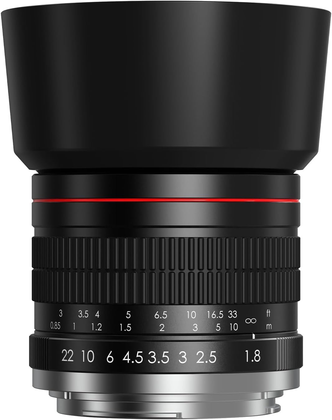 EF 85mm f1.8 Portrait Lens - MF for Canon EOS Rebel T8i/T7i/T7/T6i/T5/T3i/T3/T2i/XSi/XS/SL3/SL2/T100/90D/80D/70D/50D/5D Mark IV/6D II/7D II/1D X III II-Manual Focus DSLR Cameras Lenses(EF/EF-S Mount) MF 85mm Lens For Canon EF/EF-S Mount