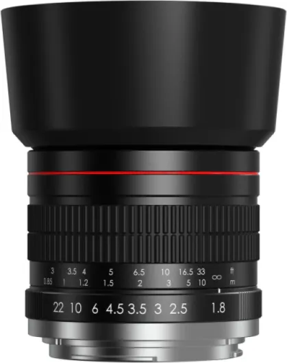 EF 85mm f1.8 Portrait Lens - MF for Canon EOS Rebel T8i/T7i/T7/T6i/T5/T3i/T3/T2i/XSi/XS/SL3/SL2/T100/90D/80D/70D/50D/5D Mark IV/6D II/7D II/1D X III II-Manual Focus DSLR Cameras Lenses(EF/EF-S Mount) MF 85mm Lens For Canon EF/EF-S Mount