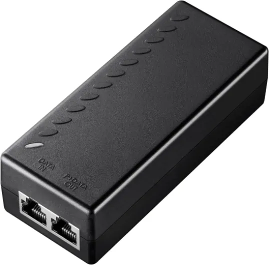 New 30W Gigabit PoE Injector Adapter, 30W,10/100/1000Mbps RJ-45, IEEE 802.3af / 802.3at Compliant, up to 100 Meters (325 Feet), PoE200