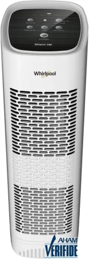 WPT80P Whispure True Hepa Air Purifier, Activated Carbon Advanced Anti-Bacteria, Ideal for Wildfire, Allergies, Odors, Pet Dander, Mold, Smoke and Germs, Large, White Large White