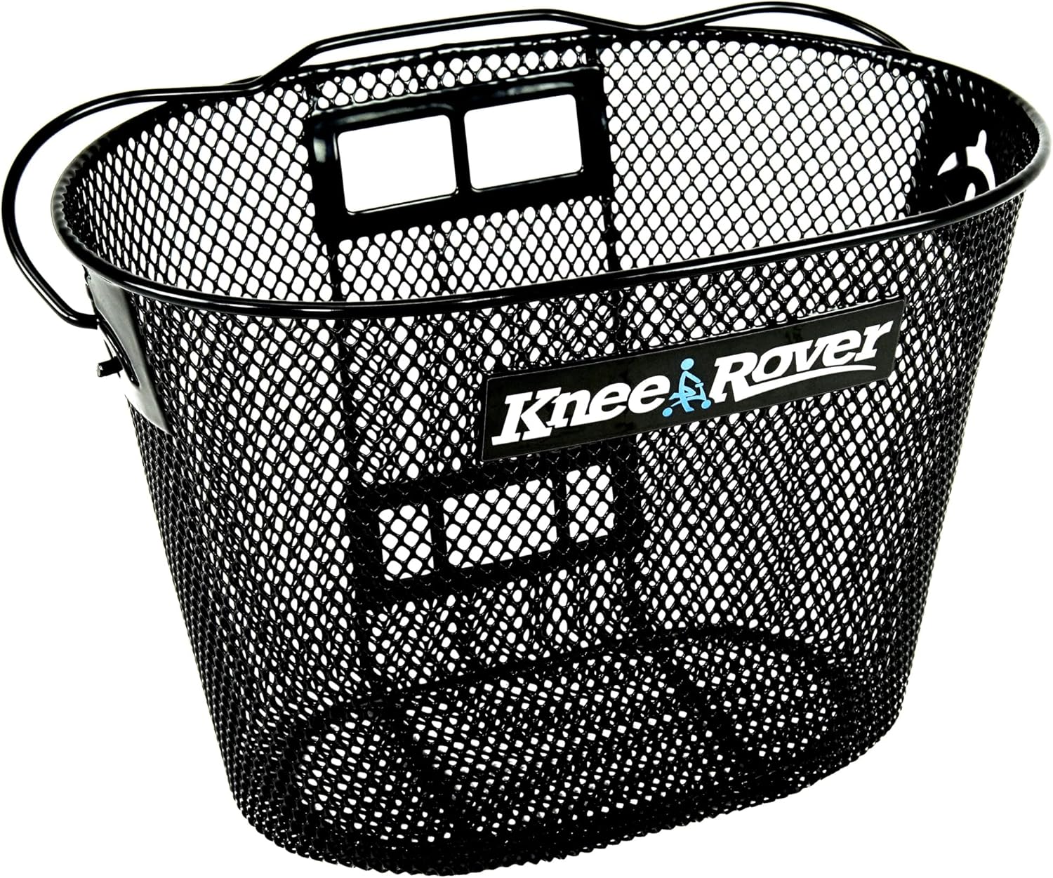Knee Scooter Basket Accessory with Convenient Handle - Knee Rover Basket Attachment Includes Universal Bracket Mount - Part Fits Most Knee Scooter Walker Models Pack of 1