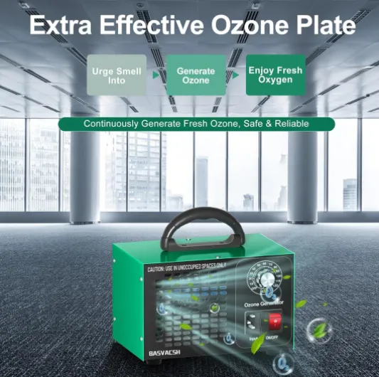 Ozone Generator 45,000mg/h, Industrial O3 Deodorizer for Areas of 2500 Square Feet - High Capacity Ozone Machine Air Ionizer Odor Clean
