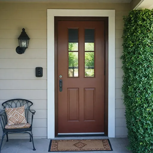 How a door sensor enhances your home security camera system