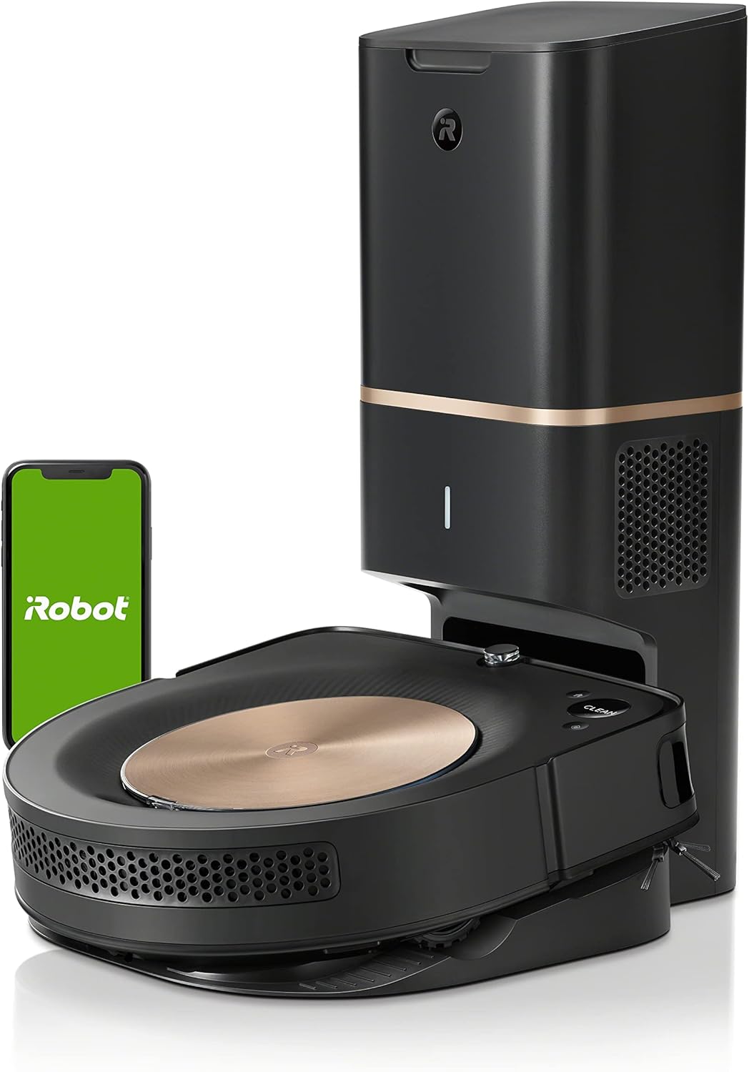 Roomba s9+ Self Emptying Robot Vacuum - Self-Empty for 60 Days, Detects & Cleans Around Objects in Your Home, Smart Mapping, Powerful Suction, Corner & Edge Cleaning