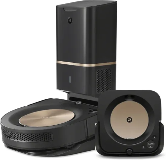 Roomba s9+ (9550) Robot Vacuum & Braava Jet m6 (6112) Robot Mop Bundle - Wi-Fi Connected, Smart Mapping, Powerful Suction, Precision Jet Spray, Corners & Edges, Ideal for Multiple Rooms Roomba s9+ & M6 Mop