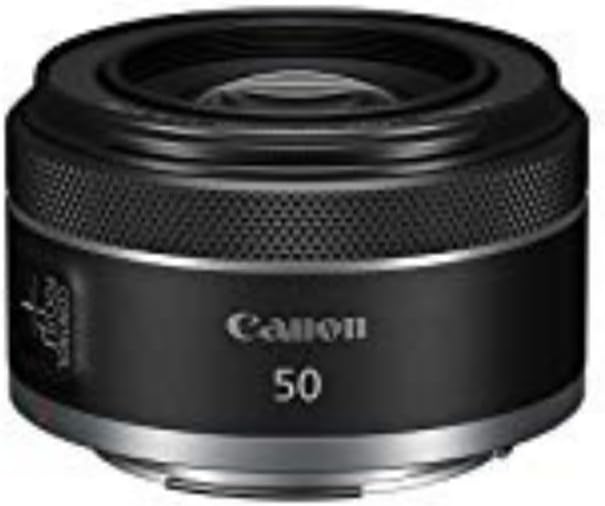 RF50mm F1.8 STM Lens, Fixed Focal Length Prime Lens, Compatible with EOS R Series Mirrorless Cameras, Black