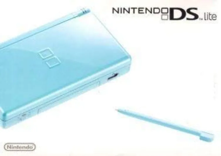 Nintendo DS Lite Console with Charger - Powder Blue (Renewed) [video game]