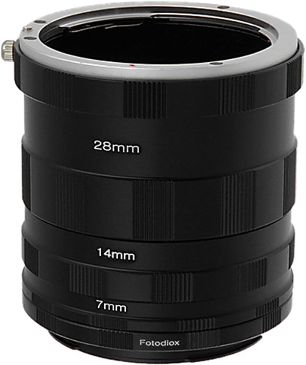 Macro Extension Tube Set Compatible with Canon EOS EF/EF-S Cameras for Extreme Macro Photography