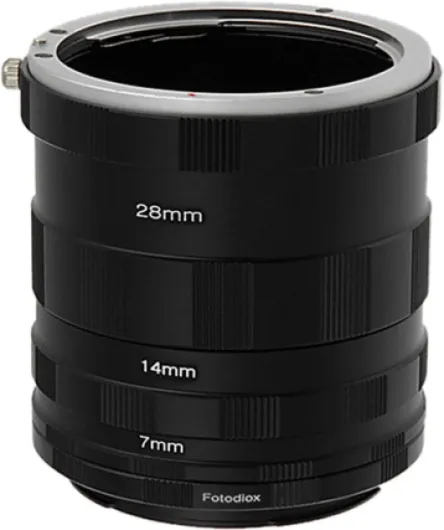 Macro Extension Tube Set Compatible with Canon EOS EF/EF-S Cameras for Extreme Macro Photography