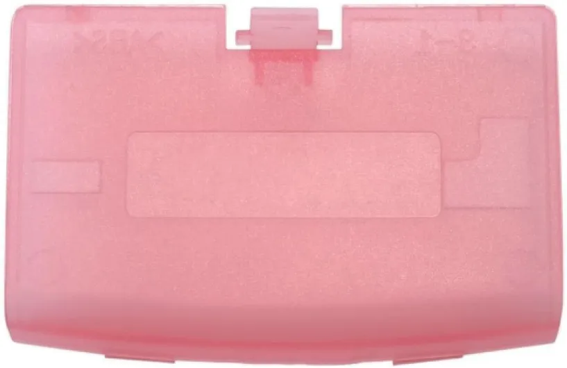 Battery Back Door Cover Case for Game Boy Advance GBA Replacement Clear Pink