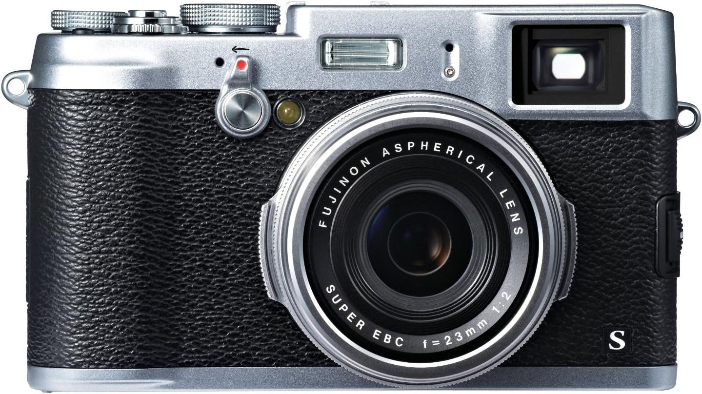 X100S 16 MP Digital Camera with 2.8-Inch LCD (Silver) - International Version (No Warranty)