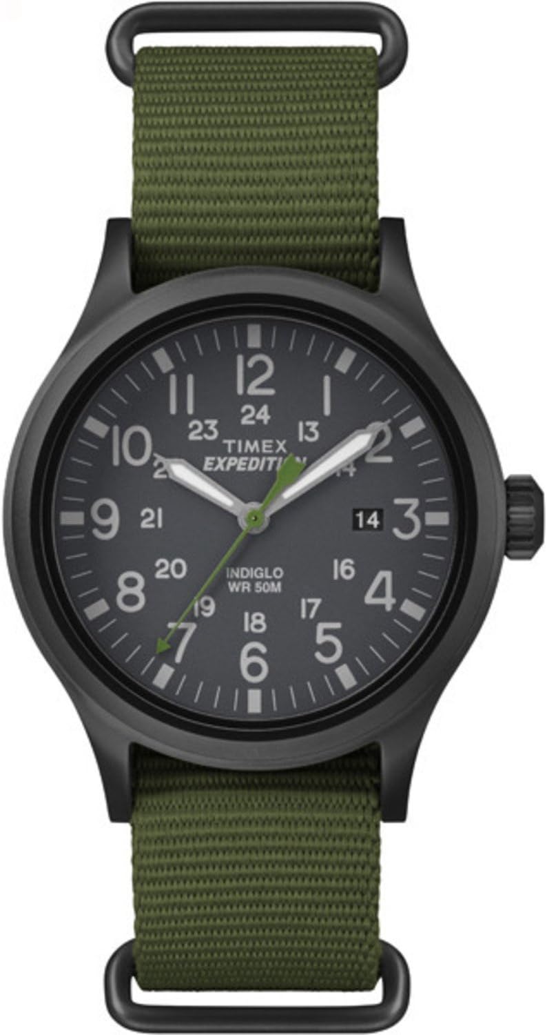 Men's Expedition Scout 40mm Watch Green/Black/Black