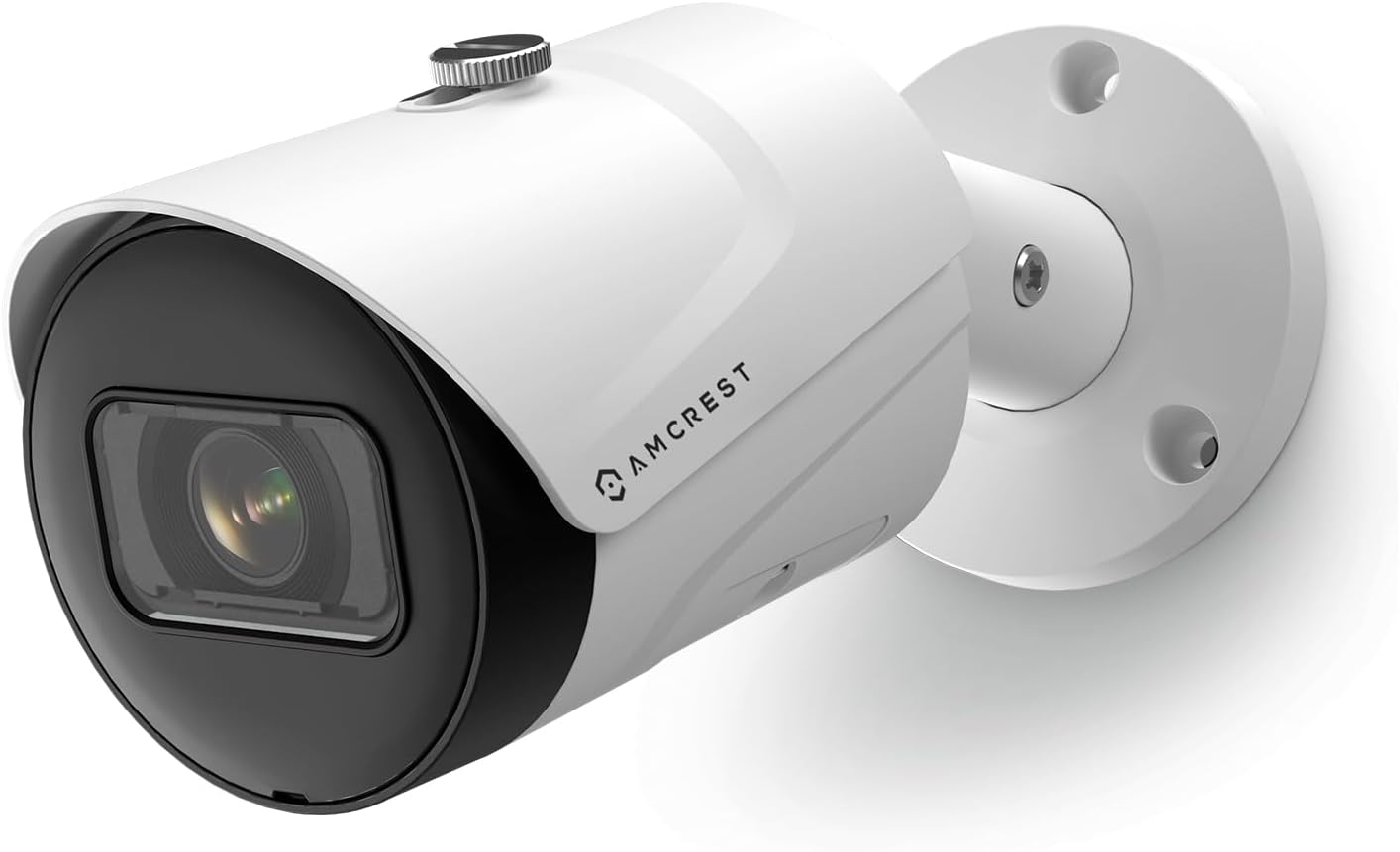 5MP Outdoor POE Camera 2592 x 1944p Bullet IP Security Camera, IP67, 132° Viewing Angle, Human & Vehicle Detection, Tripwire & Intrusion, 5-Megapixel, IP5M-B1186EW-AI-V3 (White)