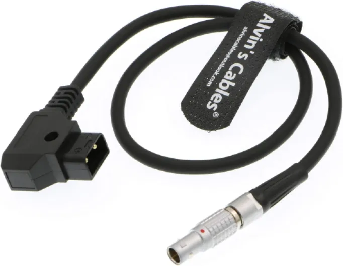 Alvin's Cables D-Tap to 0B 2 Pin Power Cable for Blackmagic Pyxis, Teradek, SmallHD, Z-CAM E2, DJI-Ronin RSC RS2 RS3 45cm-18inches 45cm straight 2 pin