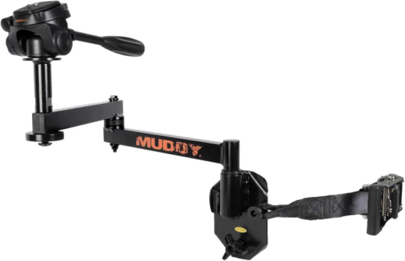 Hunt Hard Compact Durable Aluminum Lightweight Ergonomic Portable Easy-to-Install Silent Outdoor Camera Arm - 24" Reach with Over 5 Points of Adjustment