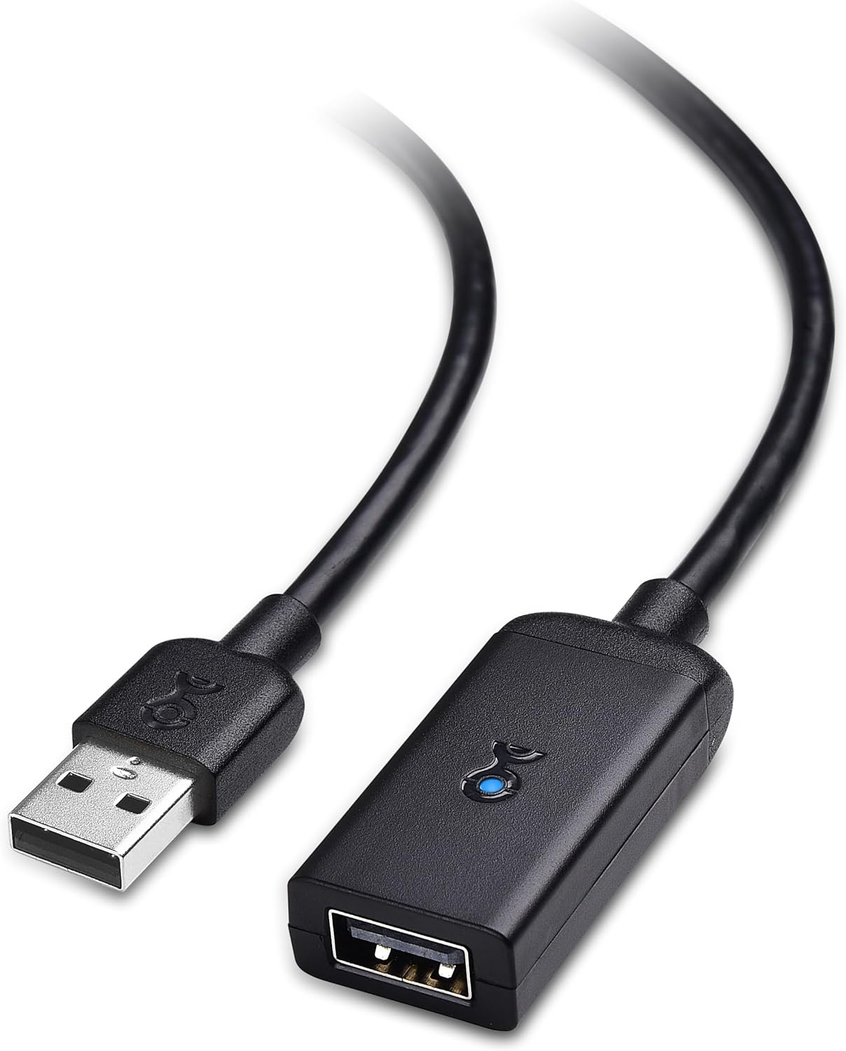 Active USB Extension Cable 16.4 ft / 5m (Active USB Extender Cable) for Webcam, Oculus Sensor, HTC Vive Link Box, Xbox Kinect, PlayStation Camera and More
