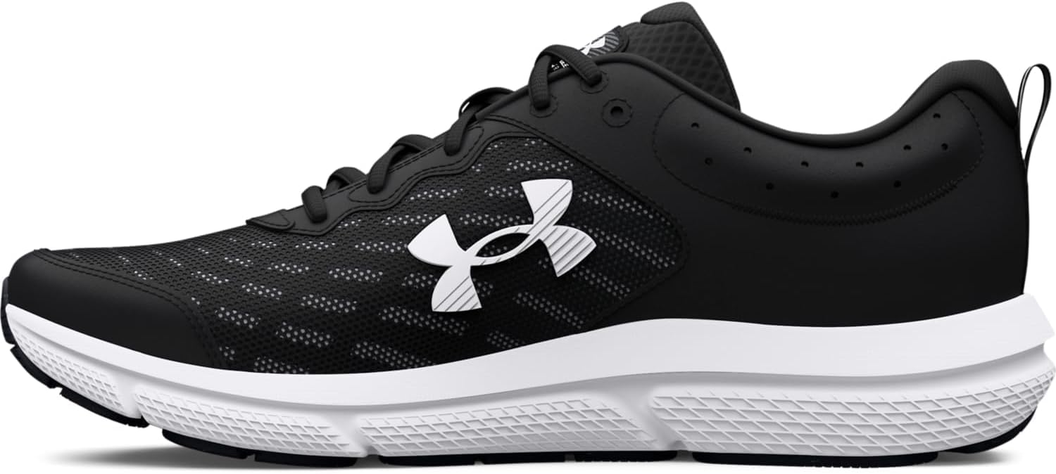 Men's Charged Assert 10 Shoes 10.5 (001) Black/Black/White