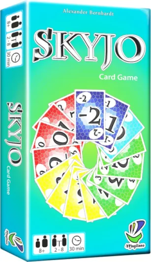 SKYJO, Fun Card Game for Young and Least Young, Fun Game Parties in The Circle of Friends and Family.