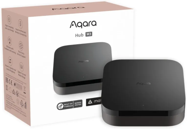 Smart Home Hub M3 for Advanced Automation, Matter Controller, Thread Border Router, Features Zigbee, Bluetooth, Wi-Fi, PoE, IR, Supports Alexa, Apple HomeKit, SmartThings, Home Assistant, IFTTT