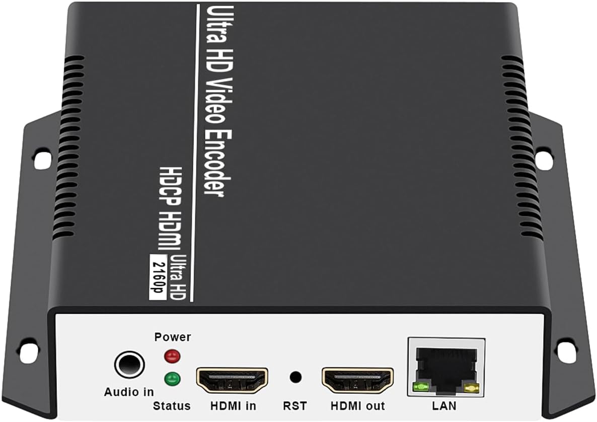 H265 MPEG4 HD 1080P 1080i H.265 HDMI Video Encoder HDMI to H.264 RTMP RTSP UDP MP4 M3U8 Multicast SRT Encoder IPTV Transmitter Hardware for Facebook YouTube Ustream Twitch RTMP RTMPS Live