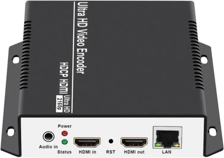 H265 MPEG4 HD 1080P 1080i H.265 HDMI Video Encoder HDMI to H.264 RTMP RTSP UDP MP4 M3U8 Multicast SRT Encoder IPTV Transmitter Hardware for Facebook YouTube Ustream Twitch RTMP RTMPS Live