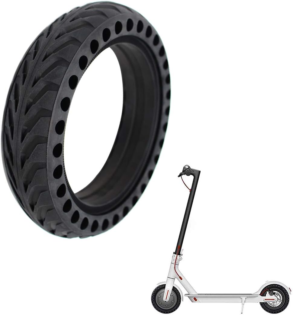 Z-FIRST Solid Tires 8.5 Inches Electric Scooter Wheels Replacement Tire 8-1/2'' Front or Rear Honeycomb Tires for Xiaomi Mijia M365, Gotrax GXL V2 and More (1)