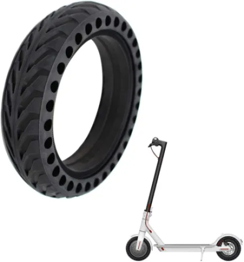 Z-FIRST Solid Tires 8.5 Inches Electric Scooter Wheels Replacement Tire 8-1/2'' Front or Rear Honeycomb Tires for Xiaomi Mijia M365, Gotrax GXL V2 and More (1)