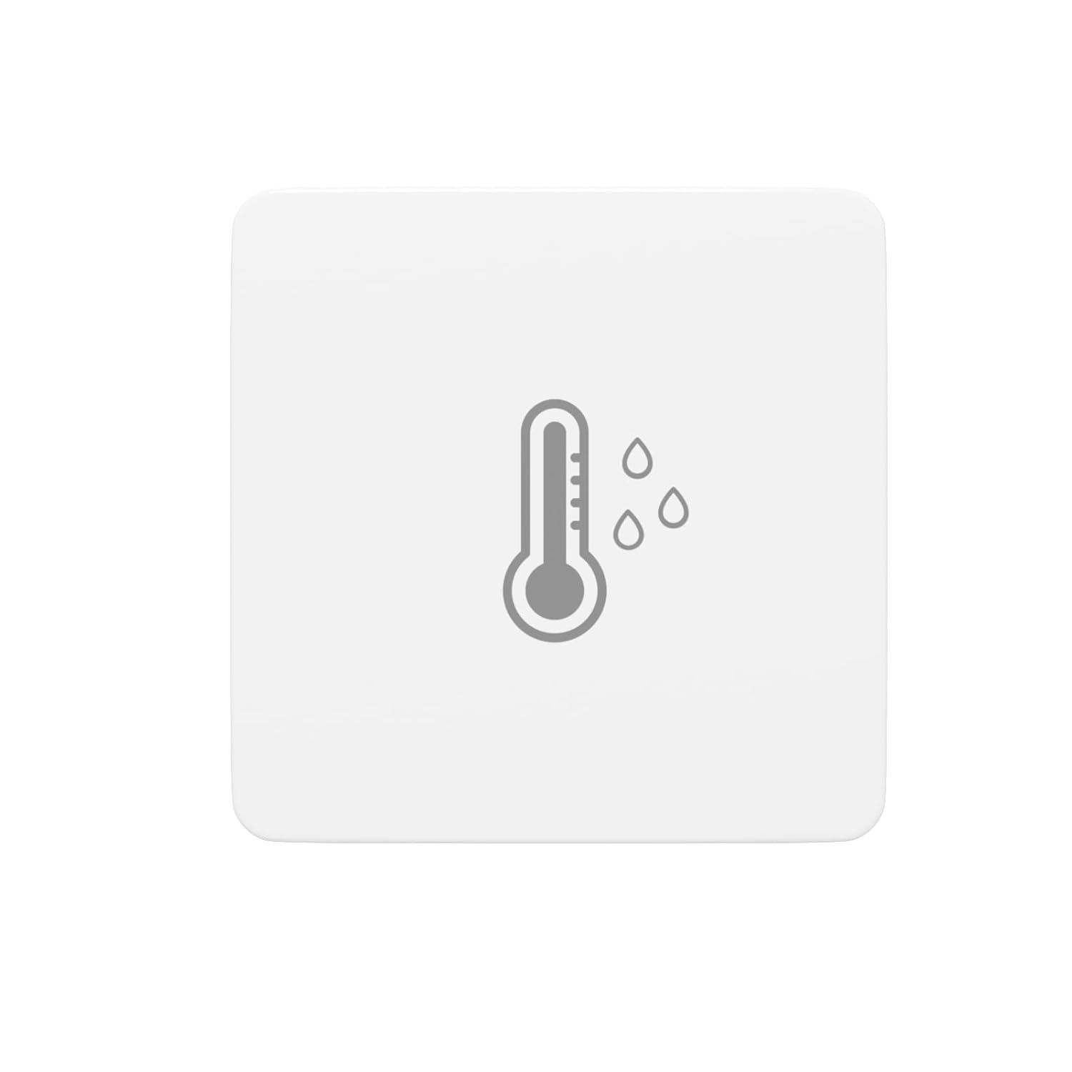 Zigbee Temperature and Humidity Sensor Lite,Smart Thermometer and Hygrometer, Hub Required,Compatible with Echo Devices with Zigbee Hub Built-in,Home Assistant,SmartThings,Homey,Hubitat 1