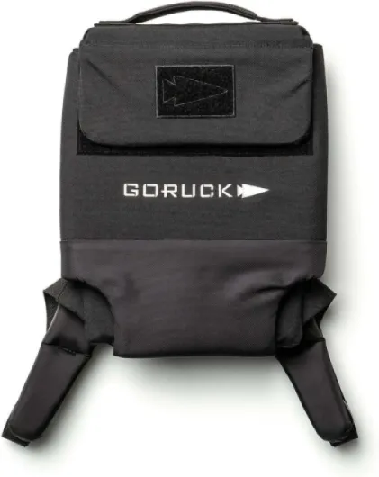 Ruck Plate Carrier 3.0 - Streamlined Weighted Rucking Backpack w/Ergonomic Back Support & Extra Padded Straps - Compatible Ruck Plates, Black