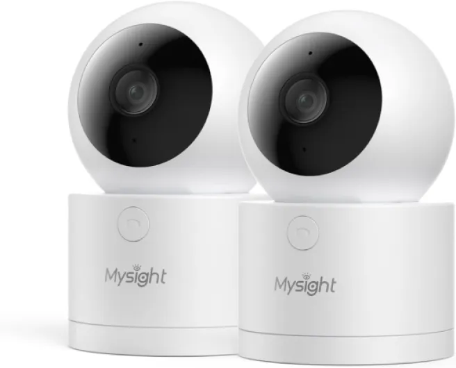 [5G & 2.4G] 2K Pan/Tilt Security Cameras for Home Security Indoor, AI Voice Change for 2-Way Talk, Motion Detection, 24/7 SD Recording/Cloud Storage, Baby Monitor/dog/Pet Camera with Phone App, 2