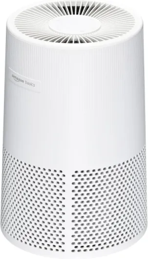 Air Purifier for Home and Office, With 3-Stage Filtration, HEPA Filter With Activated Carbon, 3 Speeds, Timer, Sleep Mode (32db), Energy Star Certificate, Covers Up to 1067 Sq ft, White Medium Room