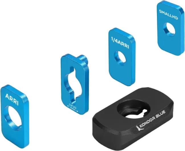 1" Monitor Cage NATO Rail (Anti-Twist) - Compatible with All The Most Popular Monitor Systems and Allows You to Mount NATO-Compatible Accessories - Raven Black