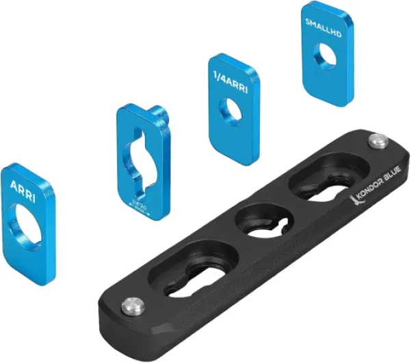 3.5" Monitor Cage NATO Rail (Anti-Twist) - Compatible with All The Most Popular Monitor Systems and Allows You to Mount NATO-Compatible Accessories - Raven Black 3.5" Black