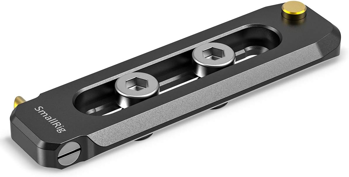 Universal Low-Profile Quick Release NATO Rail Safety Rail 70mm/2.8inches Long with 1/4'' Screws for NATO Handle Camera Cage EVF Mount – BUN2483 70 mm