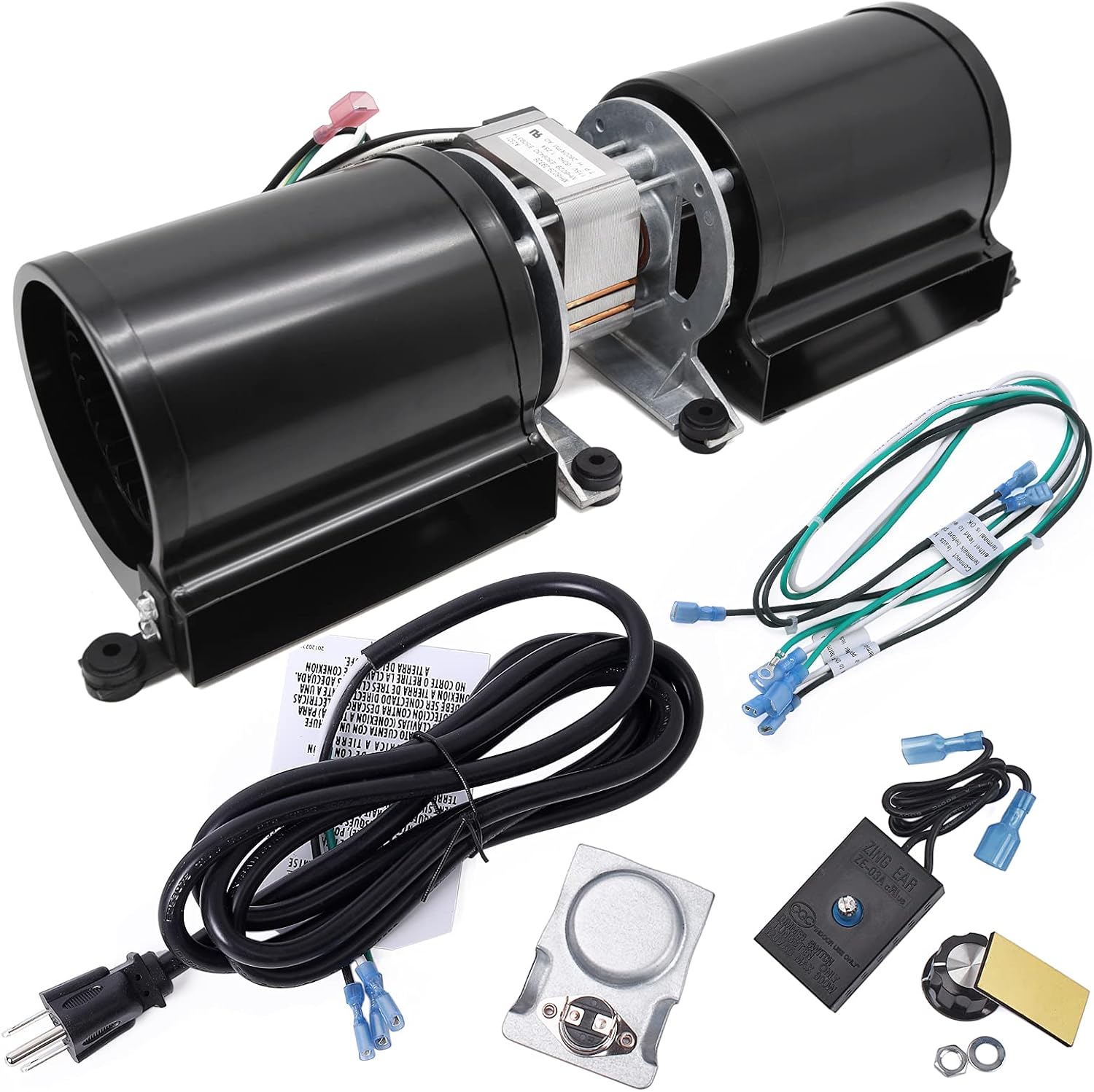 Fireplace Fan Kit for Regency Wood & Gas Stove, 910-157/P Blower Kit for Regency Fireplace Inserts, Osburn, Nordica, Valley Comfort, Pacific, Rotom R7-RB167 846-515 Blower Replacement