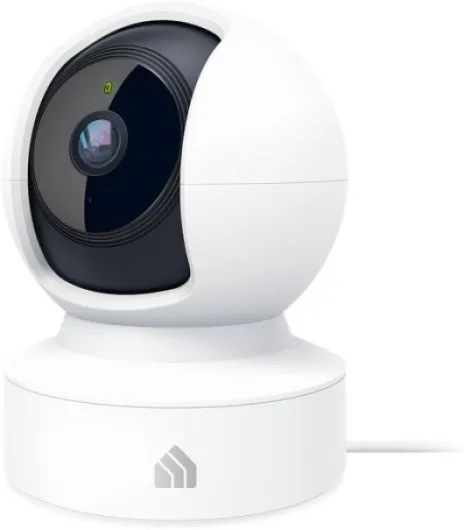 Kasa 2K QHD Security Camera Pan/Tilt, Starlight Sensor for Color Night Vision,Motion Detection for Baby & Pet Monitor, SD/Cloud Storage,Works with Alexa & Google,Free Expert Support(KC410S) White New 2K QHD