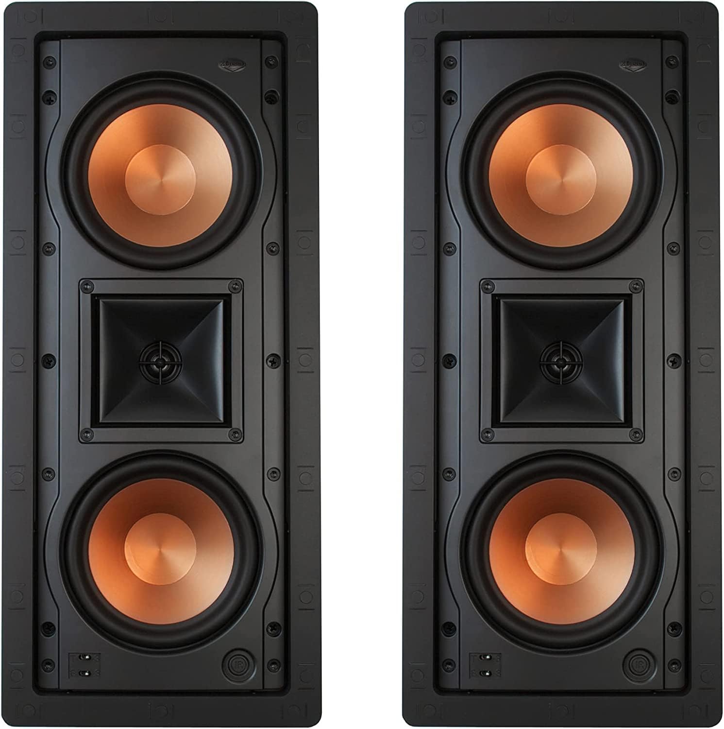 R-5502-W II in-Wall Left, Center or Right (LCR) in-Wall or in-Ceiling Speaker Two-Pack 2 Pack