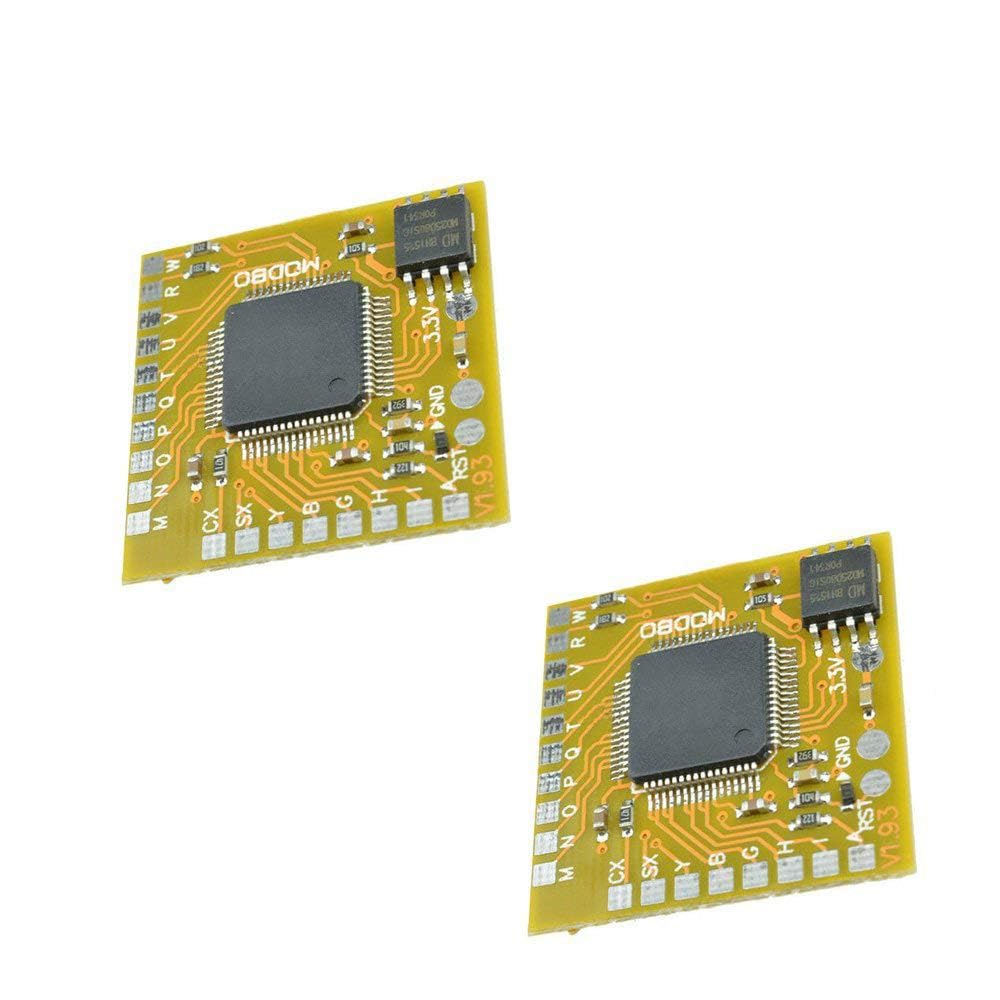 Ximimark 2Pcs Replacement MODBO5.0 V1.93 Chip for PS2 IC/PS2 Support Hard Disk Boot NIC