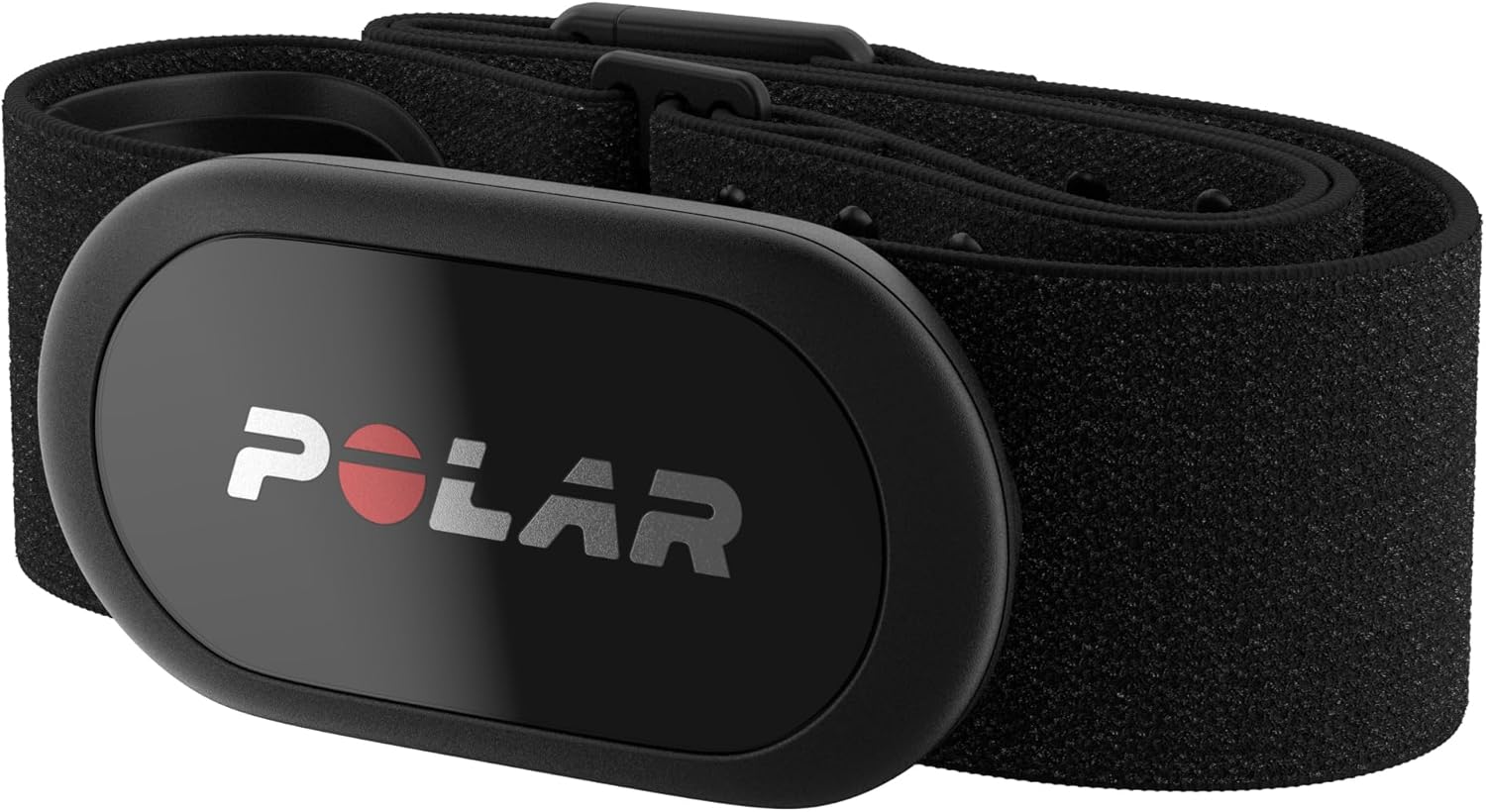 H10 Heart Rate Monitor Chest Strap - ANT + Bluetooth, Waterproof HR Sensor for Men and Women Black M-XXL