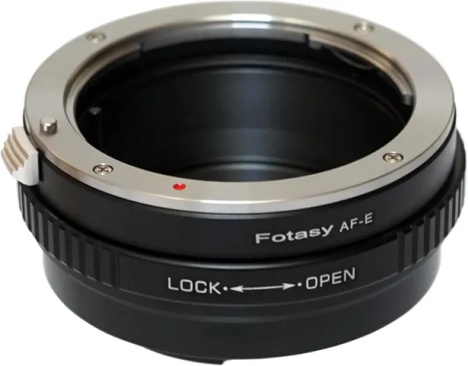Fotasy Manual A-Mount Lens to E-Mount Adapter, AF E Mount Adapter, Compatible with Sony A-Mount AF Lense Sony a7 a7r a7s a7 II III IV a9 a9II a7c aplha 1 a6600 a6500 a6400 a6300 a6100 ZV-E10 Sony A moun to E-Mount