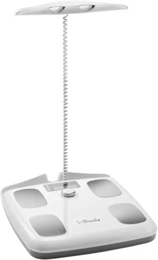 Dial H20 - Body Composition Scale Most Accurate - Smart Scale with BMI, Body Fat, Muscle Mass - Weight Scale with Body Fat and Muscle 1 Count (Pack of 1) Soft White