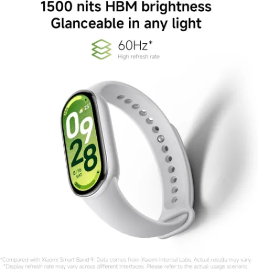 Xiaomi Smart Band 10, Montre Connectée, Boîtier alu, Suivi d'Activité, Écran AMOLED 1.72'', Autonomie 21 Jours, Charge Rapide, Suivi santé & Sommeil,150+ Sports, iOS & Android, 5 ATM, Boussole Noir