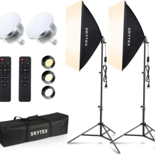 Skytex Softbox Lighting Kit Review: A Practical Choice for Budding Photographers