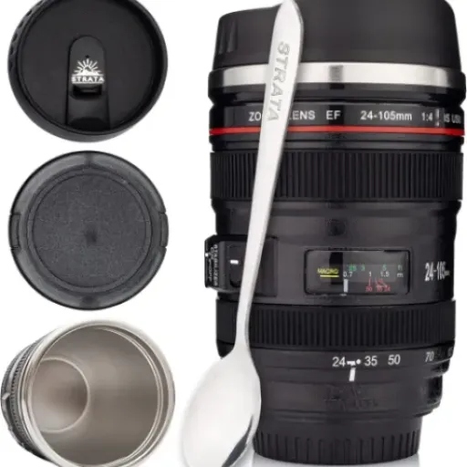 STRATA CUPS Camera Lens Coffee Mug Review: A Fun Twist for Coffee Lovers and Photography Enthusiasts