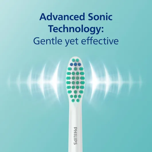 Sonicare 3100 Series Electric Toothbrush, Sonic Toothbrush, Pressure Sensor and Timer, Black, HX3671/14 Sonicare 3100, Black
